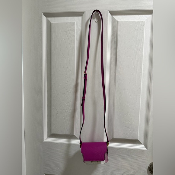 Pink & White Nano Tri Trunk Shoulder Bag - Picture 9 of 11